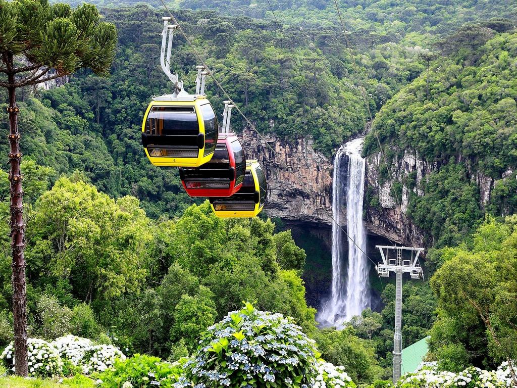 Ingresso - Bondinhos Aéreos - Cascata do Caracol