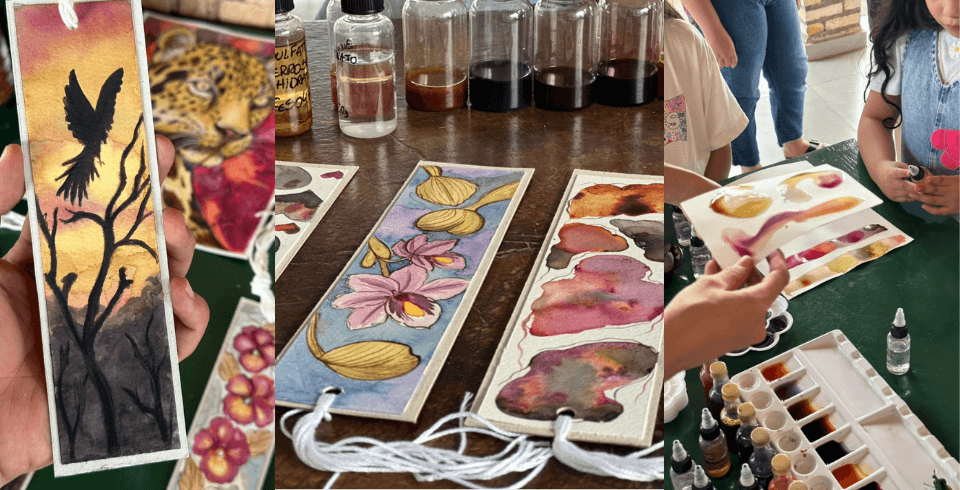 OFICINA DE AQUARELA BOTÂNICA: A MAGIA DOS PIGMENTOS NATURAIS